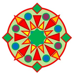 Kaleidoscope logo 4.5 x 4.5 in