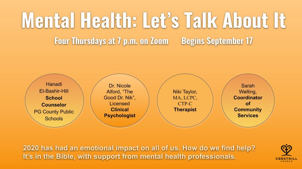 Mental Health Guest Speakers
