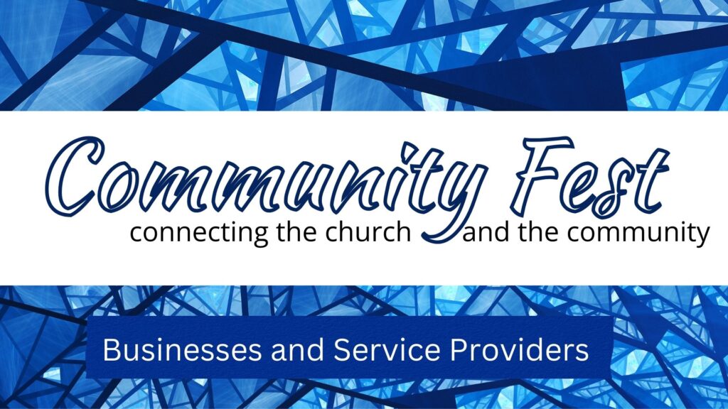 Community Fest businesses and service providers